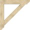 Ekena Millwork Traditional Slat Rough Sawn Bracket, Douglas Fir, 6"W x 46"D x 46"H BKT06X46X46TRA06RDF - alternate 3